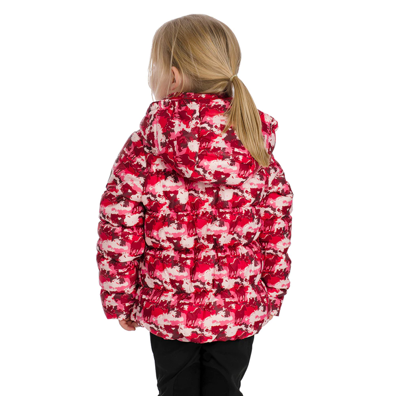 Horseware Kids Quilted Jacket - Horse Camouflage-1